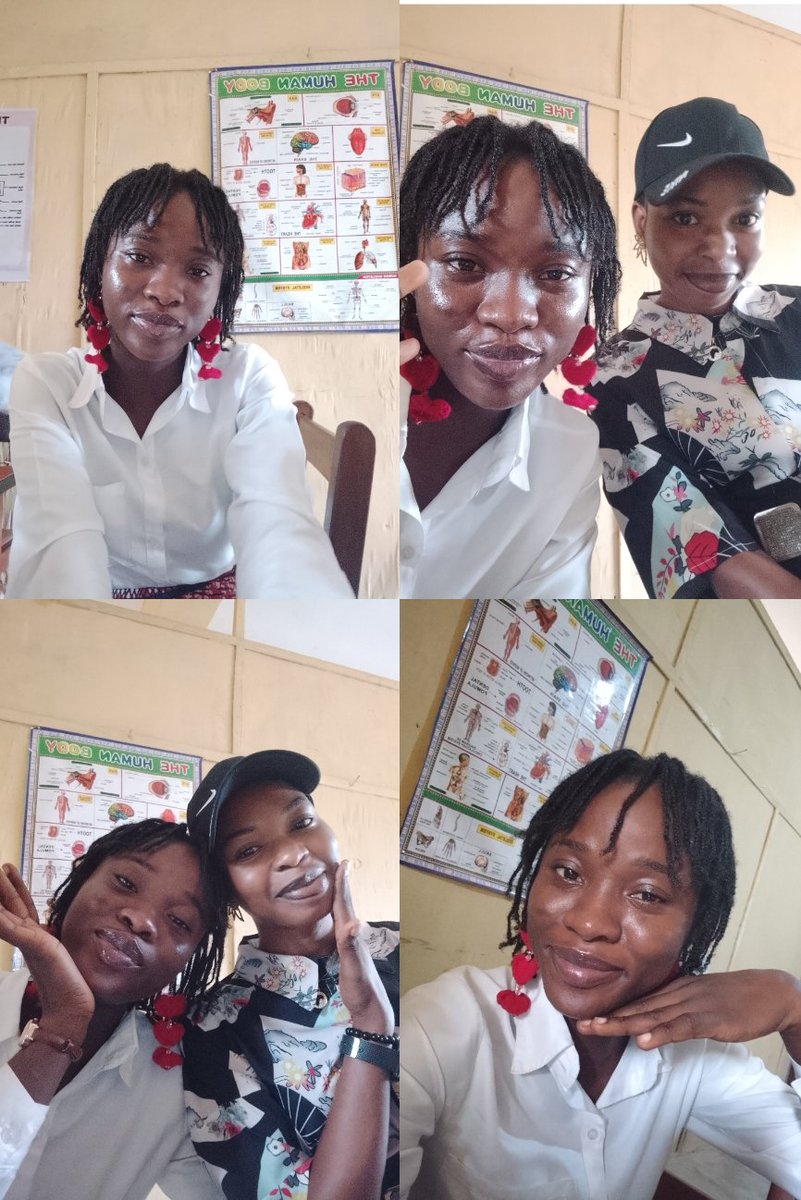 TheQueenOlang's tweet photo. Day 3 as a student teacher. 

I was able to manage my classroom and ensured there was no noise while i copied the notes on the board. 

Sometimes you don't need to shout just stare😏 https://t.co/HgEHJkNYw6