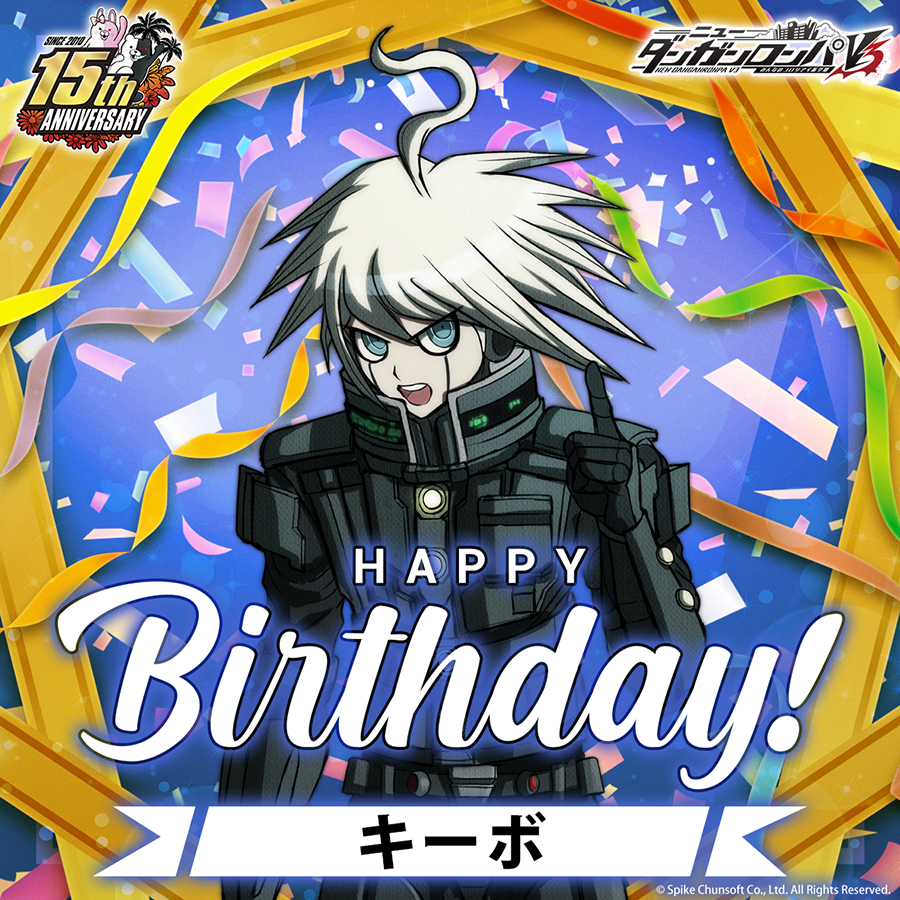 dangan_official's tweet photo. 10月29日は超高校級のロボット、
キーボのお誕生日です⚙️

「ボクに任せてください！」

CV：柿原徹也

おめでとうございます‼️

#ダンガンロンパ #キーボ生誕祭2026 https://t.co/eJQ81sgalL