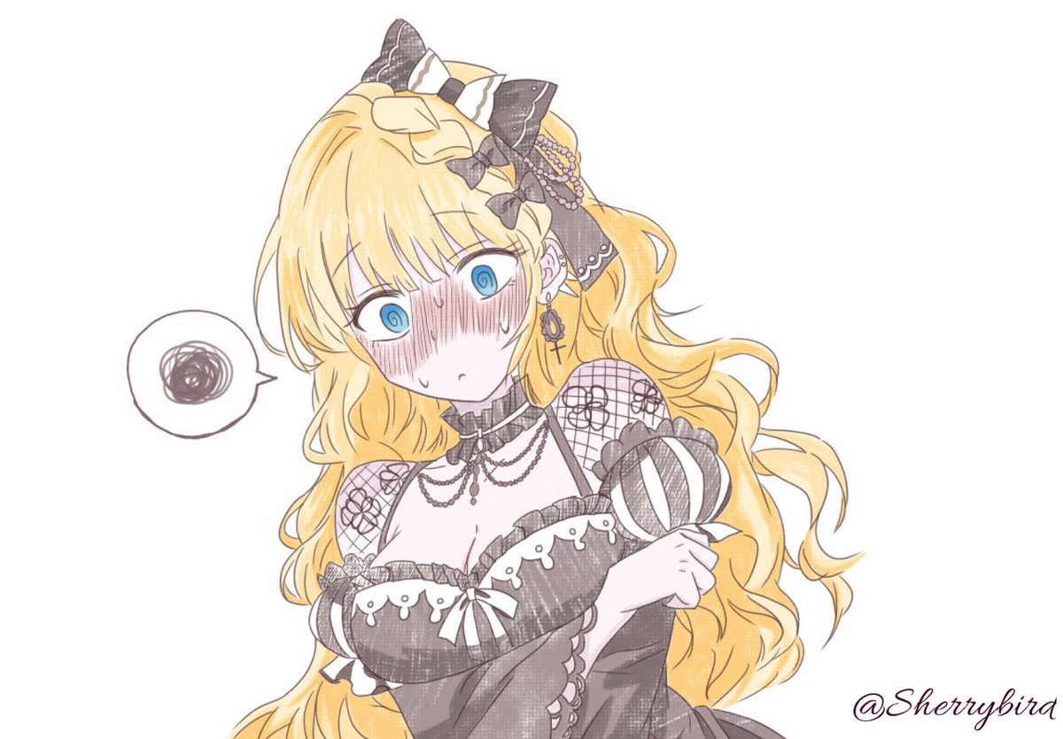 Sherrybird0912's tweet photo. ミリアちゃんの生誕祭イラストと落書きくらいしか……！
#今月描いた絵を晒そう
#まのさば二次創作 https://t.co/iUuo7rUe1W