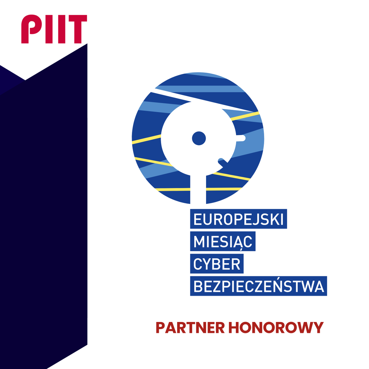 PIITPolska's tweet photo. 🛡️ Jak rozpoznawać zagrożenia?
🛡️Jak chronić swoje dane?
🛡️Jak bezpiecznie korzystać z internetu?

Na te i wiele innych pytań odpowiada Europejski Miesiąc Cyberbezpieczeństwa (European Cyber Security Month – ECSM) – ogólnoeuropejska kampania organizowana przez ENISA z inicjatywy Komisji Europejskiej.

Jej celem jest popularyzacja wiedzy, zwiększanie świadomości i wymiana dobrych praktyk w obszarze cyberbezpieczeństwa wśród użytkowników internetu, profesjonalistów oraz osób zajmujących się edukacją i profilaktyką wśród dzieci i młodzieży. W Polsce kampanię koordynuje NASK-PIB.

🤝 PIIT objęła patronatem honorowym ECSM 2026.
📅 1–31 października 2026 r.

🔗 Więcej informacji o kampanii: https://t.co/FsX0gWmvVq

#PIIT #patronat