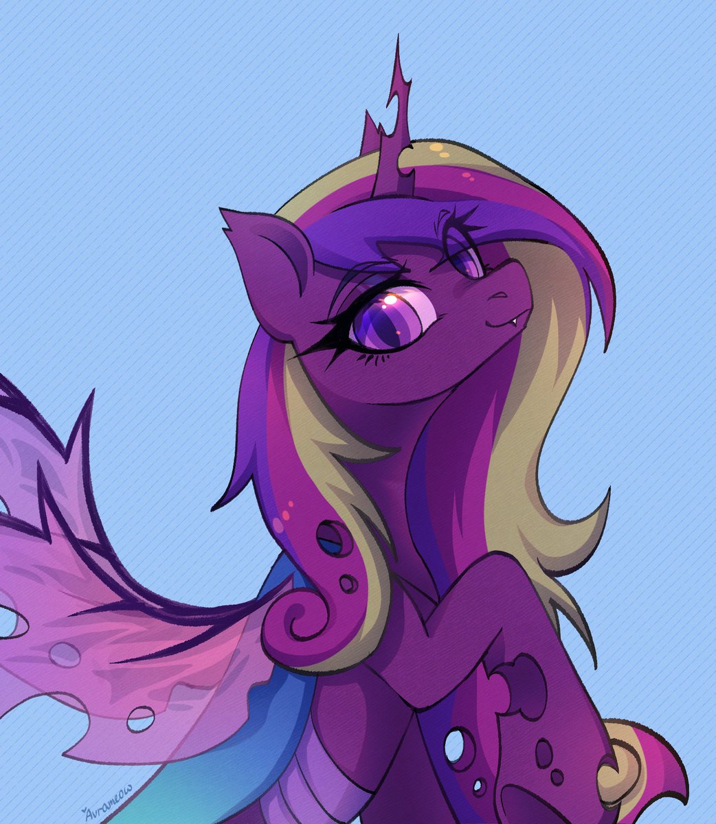avrameow's tweet photo. changeling Cadance 💙
commission for AC97 https://t.co/TWqBGJwAxB