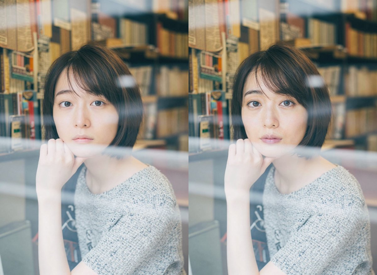 kabutaroukab's tweet photo. #比較　#すっぴん
前後 https://t.co/NzM7gMwSMk