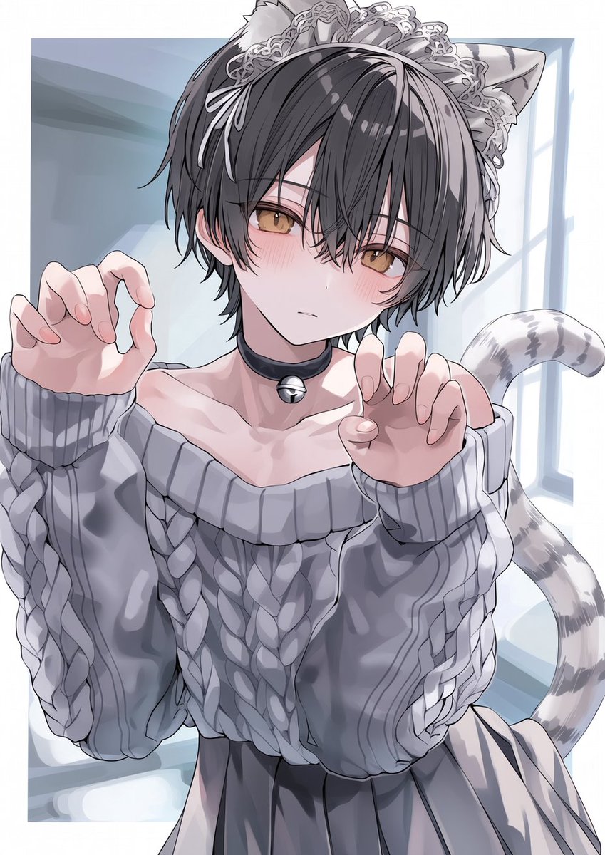 kakowara365's tweet photo. さばとらネコモチーフ…にゃ～
どうだ～？ https://t.co/ufzRIGGtmD