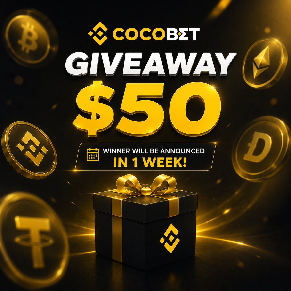 cocobetofficial's tweet photo. 🎁 $50 #Cocobet GIVEAWAY! 💸

Want to win $50? It's easy! 👇

📌 Rules:
✅ Follow @cocobetofficial
❤️ Like &amp; Retweet this post
👥 Tag a friend in the comments with your #username

🏆 Rendom winner announced in 1 week!

Good luck! 🍀

📍Register | https://t.co/GlxqnD2COM https://t.co/qttcXlLRih