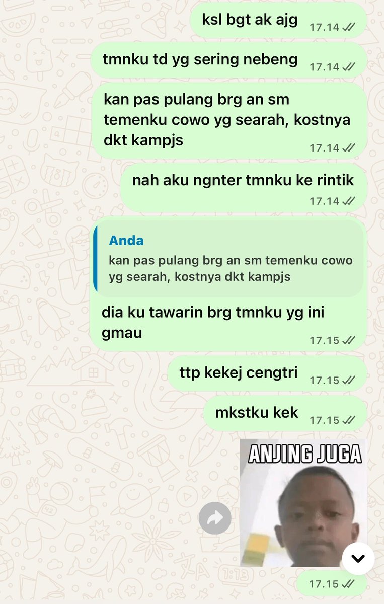 ehnismm's tweet photo. lu kalo jadi gua kesel ga? lebih milih resiko gede drpd ikutin win win solution dari gue. mkstnya kek? u didnt even have rasa segan ke gue??? https://t.co/3a9Ulipbb2