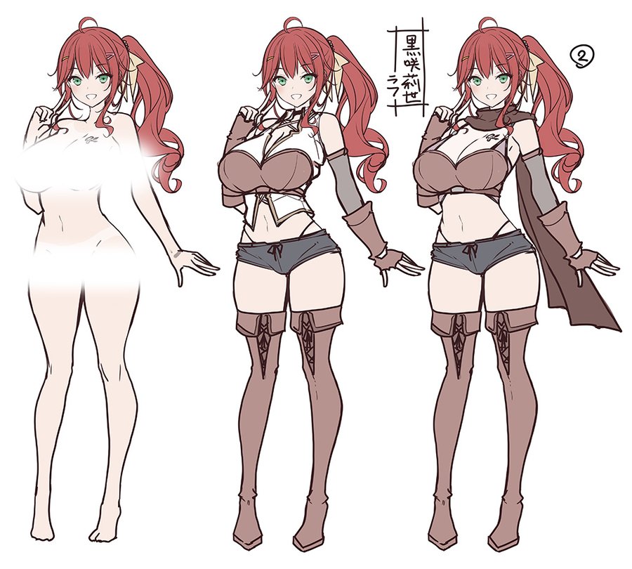 f_pelca's tweet photo. 発売中の『美容魔法で異世界冒険ハーレム』のキャラデザを一挙公開！

（1/2）
・瀬古遊志（主人公）『美容魔法使い』
・篠坂雫『賢者』
・黒咲莉世『ハイアーチャー』
・ルディア・フロウズ『魔剣士』 https://t.co/nbIDGlR0uf