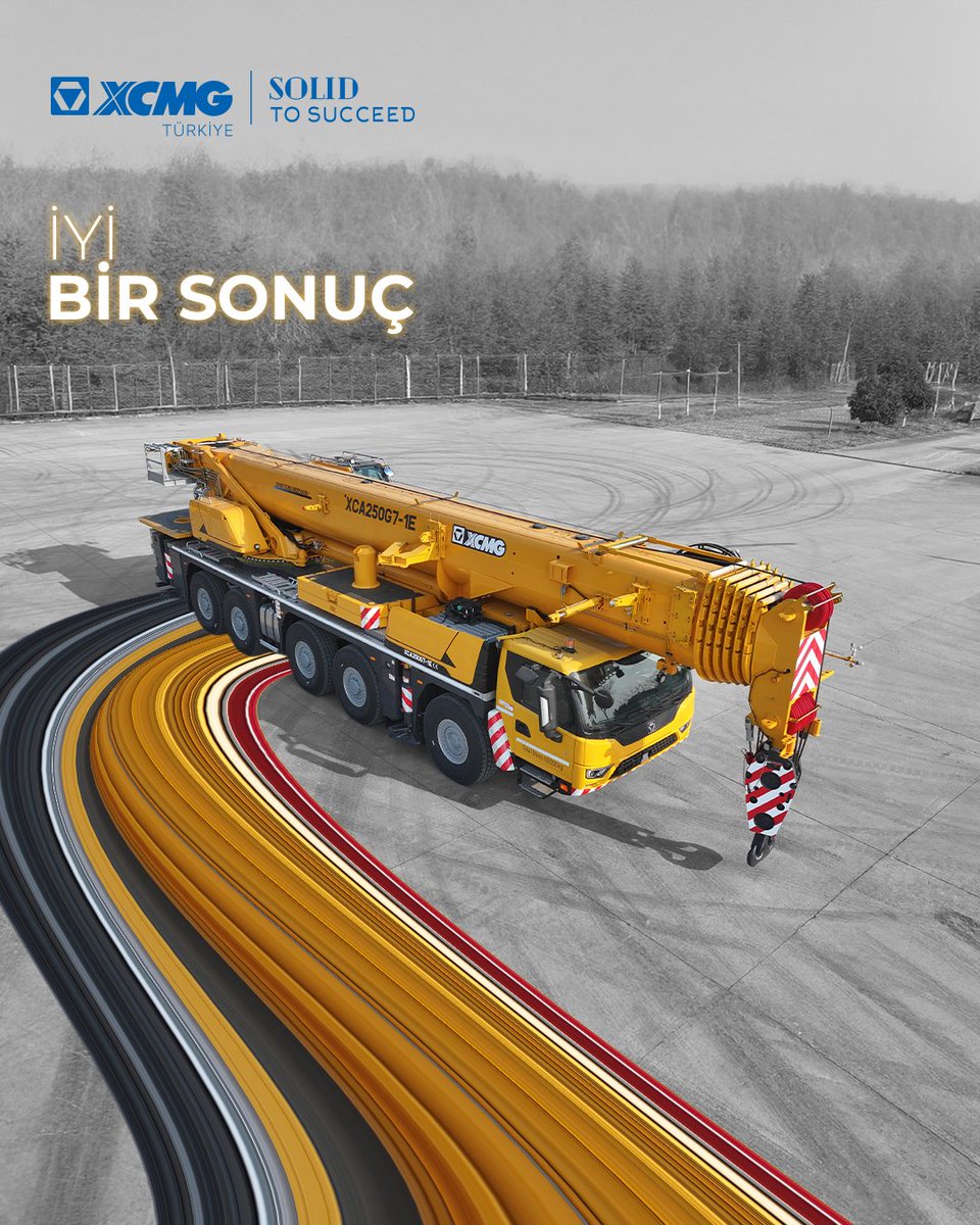XCMGTurkiye's tweet photo. Başarılı bir projenin temeli doğru makine seçimi ile başlar.

XCMG, farklı çalışma koşullarına uygun ürün gamıyla işin her aşamasında sahada.

#XCMG #XCMGTürkiye #XCMGProduct #SolidToSucceed https://t.co/oolcvLHMXM
