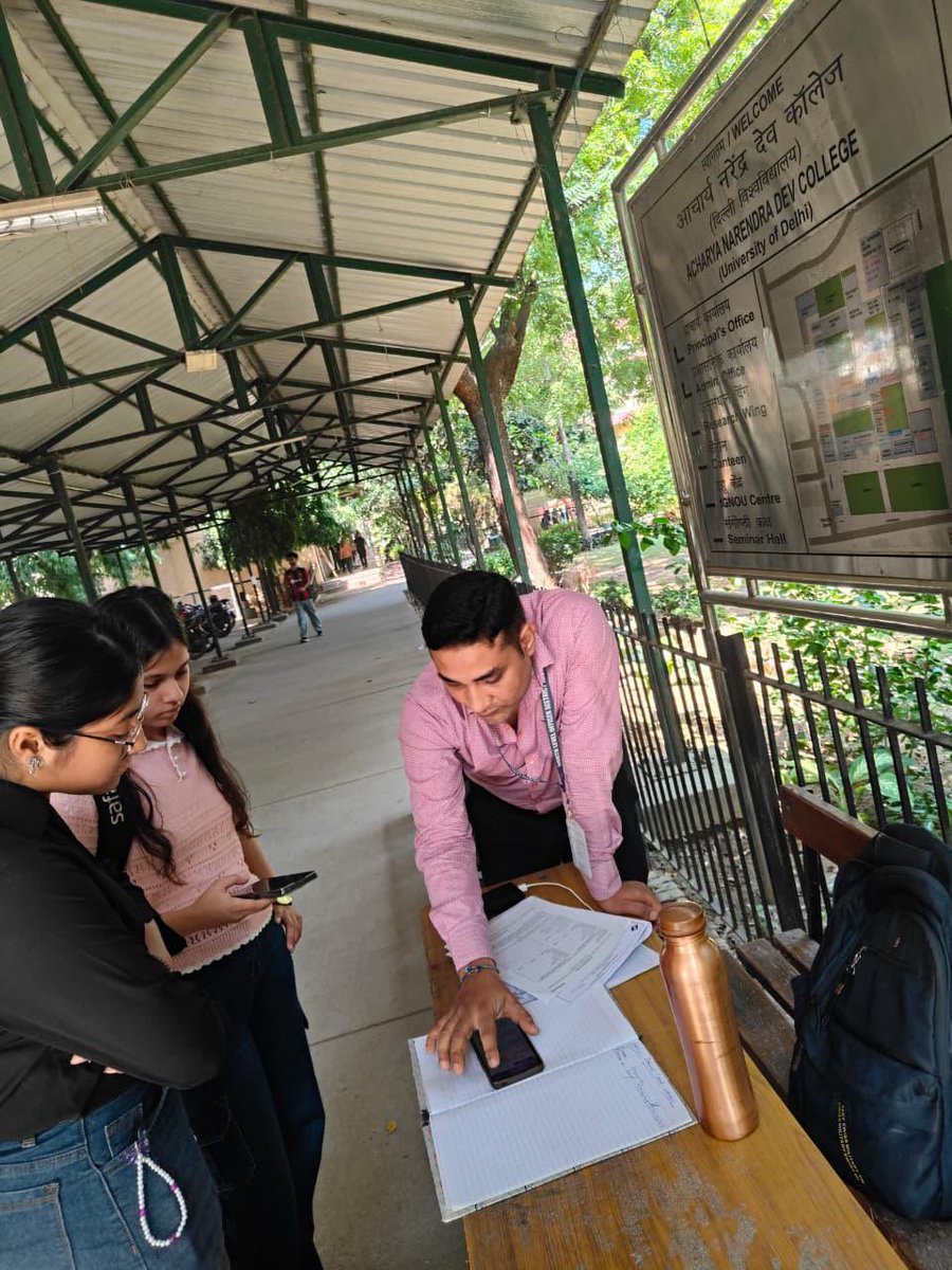 CeodelhiOffice's tweet photo. Special Camp for Young Electors organised at Acharya Narendra Dev College, District South East Delhi, as part of the ongoing Special Intensive Revision (SIR) 2026.

#SIR2026 #SIRDelhi #SpecialCamp #YoungVoters @ECISVEEP https://t.co/MlDy2ujoV4