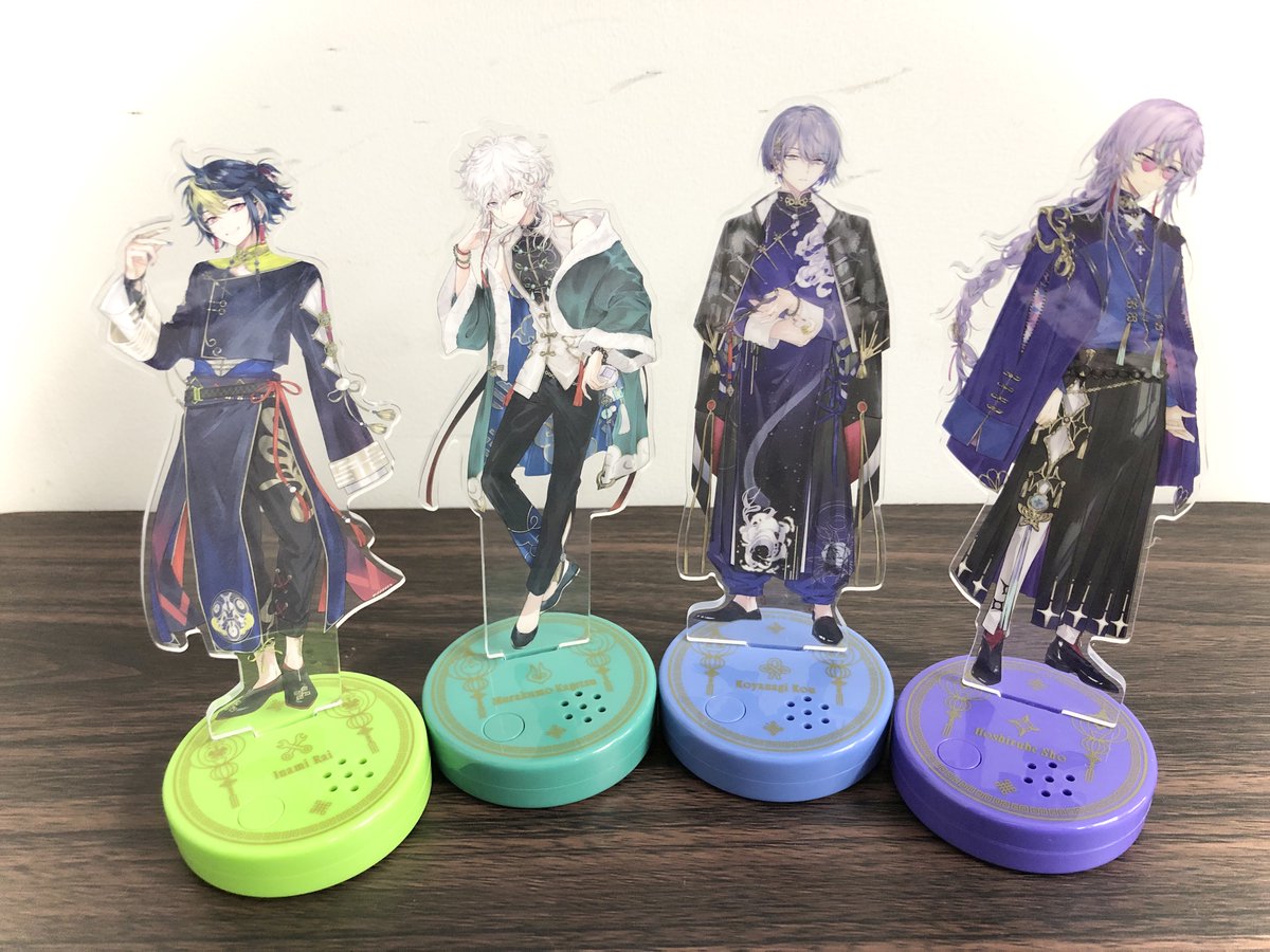 lashin_tatikawa's tweet photo. 【#らしんばん #立川 店/入荷情報】

『#にじさんじ Dytica 2nd Anniversary ボイスアクリルスタンド』
#叢雲カゲツ #伊波ライ #小柳ロウ
#星導ショウ #ローレン・イロアス
#佐伯イッテツ #緋八マナ

が入荷しました！！✨✨
ぜひご利用ください💖 https://t.co/grFqputYJe
