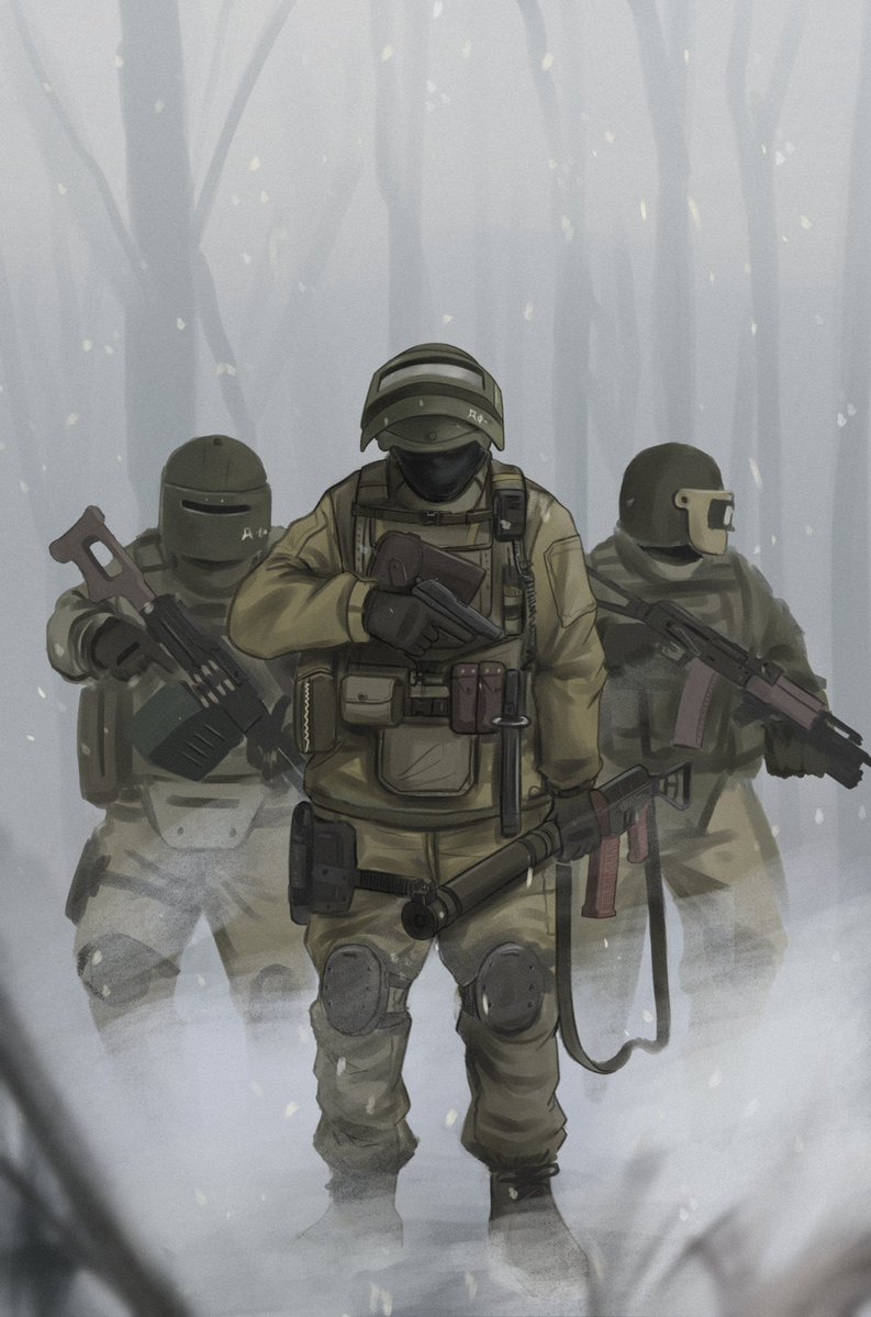 Nobbie_OCs's tweet photo. Spetsnaz in the snow

By @Para919 https://t.co/y2vDxsTFAU