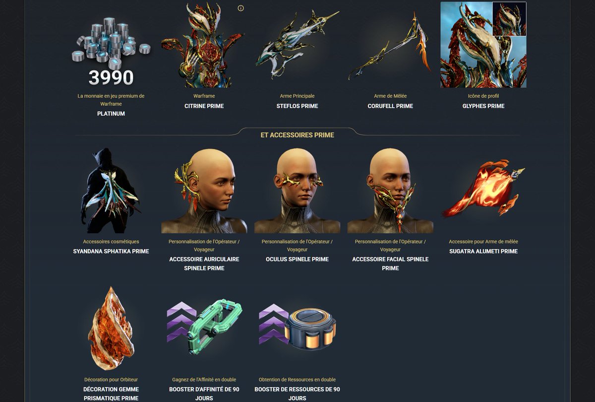 Likylium's tweet photo. 💎#Warframe Giveaway💎
Du 29 Septembre au 20 Octobre.

Heyo #Tennos !
A gagner : x1 Citrine Prime Access.

Pour participer :
🌱 Suivre Likylium.
🌱 Aimer et Partager.
🌱 Commenter le pseudo Warframe (PC si cross-save) + la plateforme.

Tirage final entre X - Discord - Twitch. https://t.co/qVGOnmVmiS