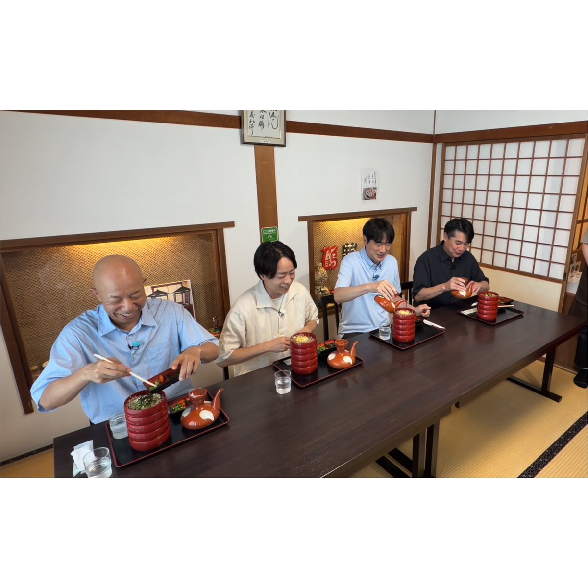 nittele_ntv's tweet photo. ／
日本の古代史完結編！
謎多き出雲大社に潜入！
古代史最大のミステリーを解き明かせるか⁉︎
＼　

規格外のしめ縄と対面した
櫻井翔💬"でかいっ！"と仰天。

大人も知らなかった日本の歴史と
美しさを再発見する1泊2日の島根旅！

📢今夜10時
『#SHOWチャンネル
大人の社会科見学スペシャル』