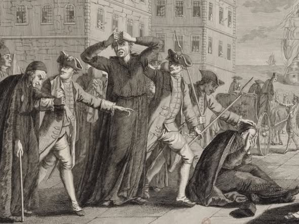 archivohistori1's tweet photo. 📷 1767 – Expulsión de los jesuitas

Partió de Buenos Aires hacia Europa el primer contingente de misioneros jesuitas desterrados por orden del rey Carlos III. Entre ellos viajaba el Padre Clein, hasta entonces párroco de la reducción de San Fernando.

Fuente: Ramón Tissera. https://t.co/nC6CVkByoS