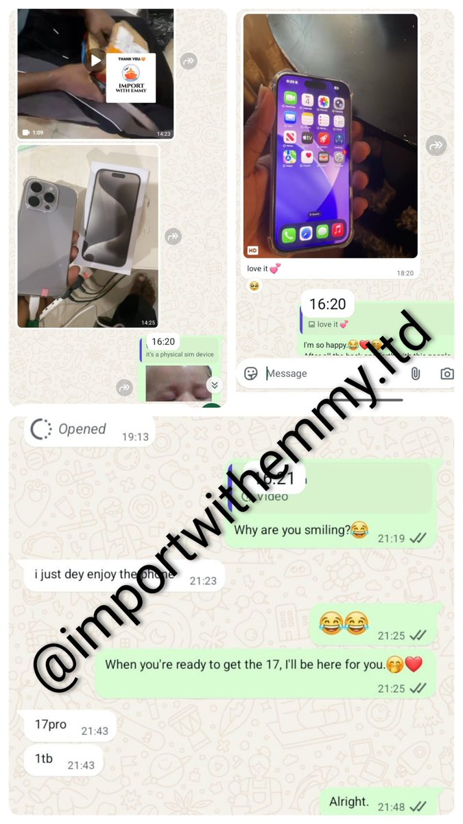 ImportWithEmmy's tweet photo. Another successful gadget procurement from China. 📦 🧡 

Our customer trusted us to help source this phone, and we're glad we could deliver exactly what he needed.

Need help procuring a gadget from China?

DM us now. 📩 https://t.co/xCryZWLITo