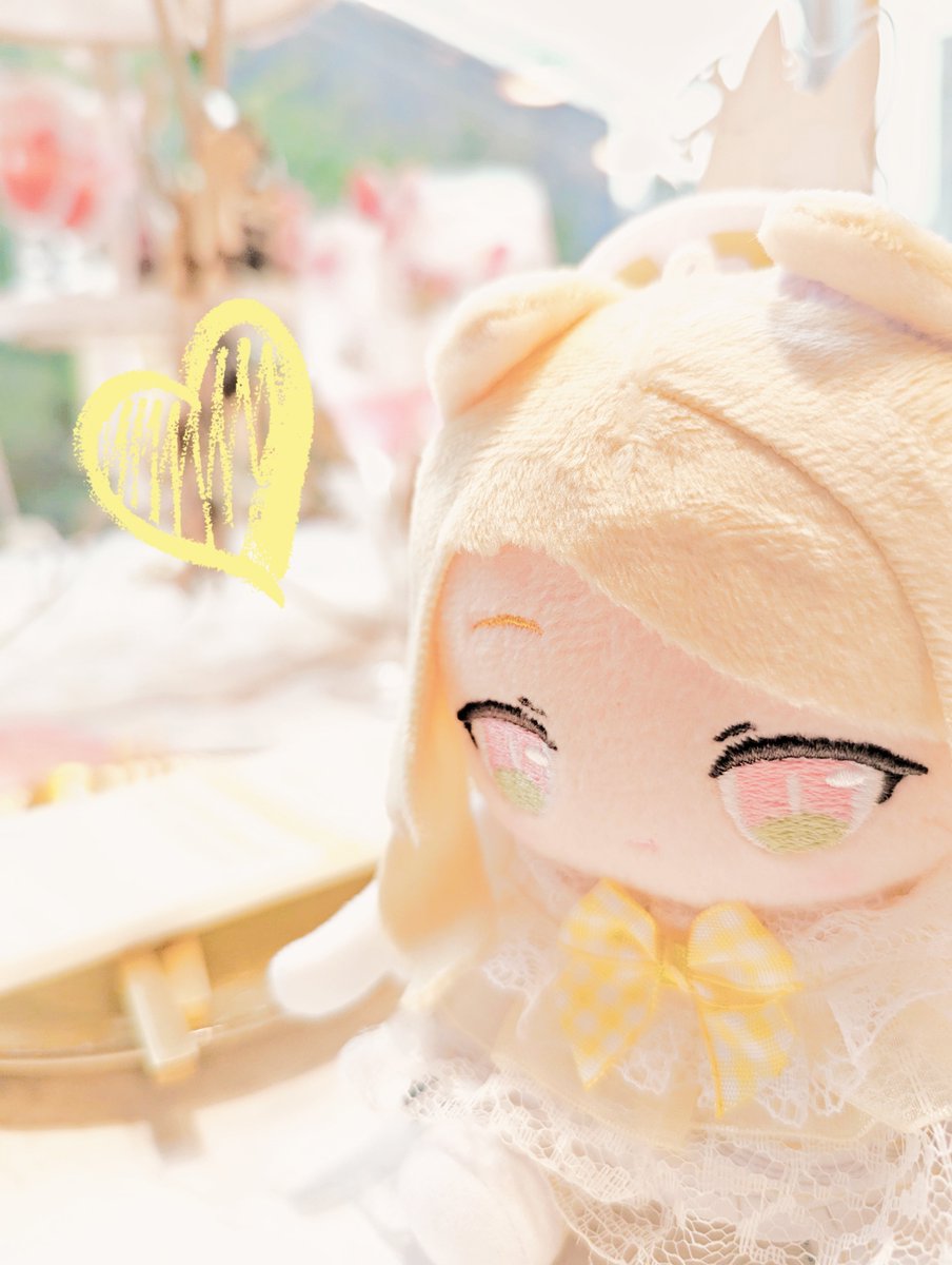 Mochiusa_cocoa's tweet photo. セイアちゃんはぴば！💛✨
いっぱいのセイアちゃんグッズでアフヌンに行ってきました(*´꒳`*)♡
美味しかったし満足です🤤✨ https://t.co/WPZKhWROiX