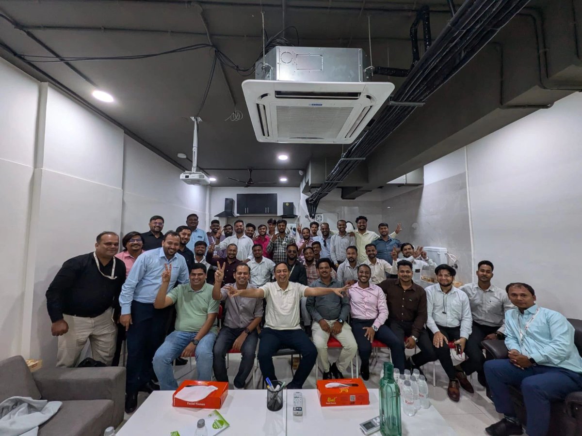AmitKumarA's tweet photo. “I just wanted to meet the team. Nothing else.”

That’s honestly why I went to our Mumbai office.

No big agenda. No long list of meetings. I just wanted to spend some time with the team, meet people I hadn’t met before, and hear what’s happening on the ground.

But somewhere between all the conversations, I realised something.

For me, it was just a visit to the office.

For many of them, it meant a lot more.

When someone told me that the team was genuinely happy and motivated just because I was there, it made me stop and think.

We spend so much time building processes, planning initiatives and figuring out how to keep people engaged.

Sometimes, maybe it can be much simpler.

Just show up.

Meet your people.
Listen to them.
Appreciate what they’re doing.
That Mumbai visit reminded me that being present can mean much more than we realise.
And now I’m thinking — if a few hours in Mumbai could create this feeling, I should probably be making time for our teams in our other cities too.

Sometimes, you don’t need a big reason to visit your team.

You just need to go.
@nobrokercom 

#NoBroker #People #Culture