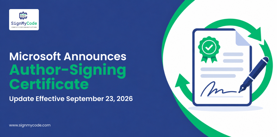 Sign_My_Code's tweet photo. 🔐 Microsoft’s 2026 NuGet Certificate Update: What Developers Need to Know! For #developers and software teams, staying prepared can help reduce package installation issues and support a stronger software supply chain. 

📎https://t.co/fZp5xbfAgm

#microsoft #softwaresigning https://t.co/a84XqgKiXQ