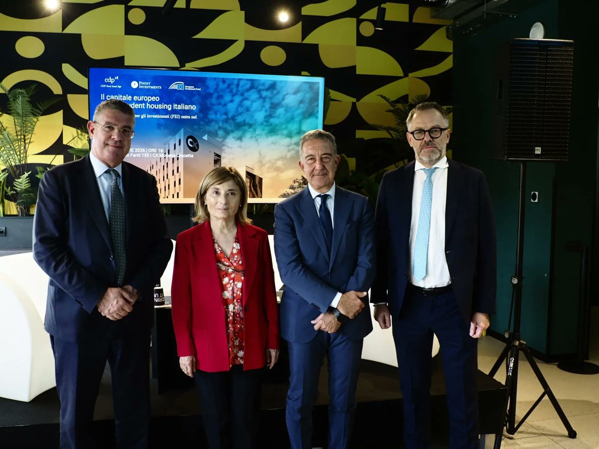 EIF_EU's tweet photo. The EIF invests €50 million in the Pitagora Fund to expand the supply of student residences across Italy 🇮🇹

📍 First student accommodations in Padua, Modena, Pisa and Genoa will provide 1,100 beds, with 20% at particularly affordable rates.

https://t.co/xefXcaaClt https://t.co/DGv2TnQlMA