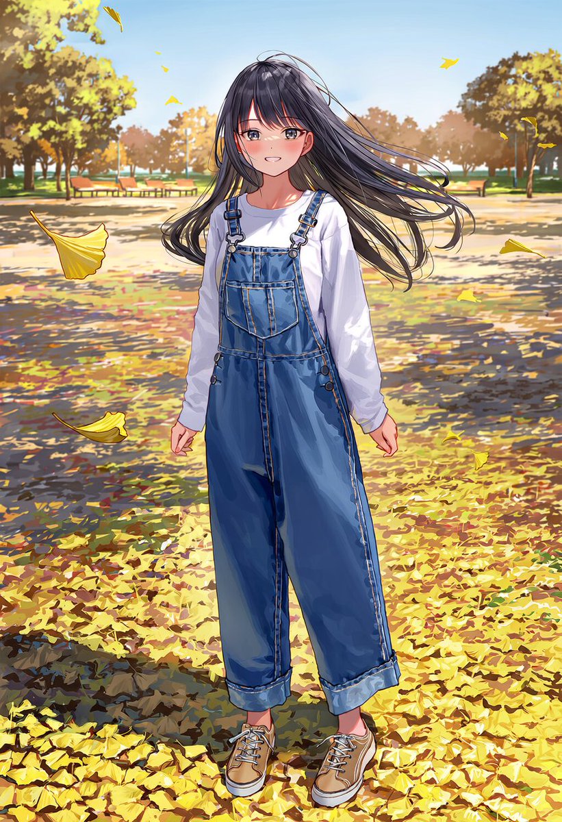 cosmos_reason79's tweet photo. 夕焼けの公園を散歩するロングオーバーオール女子
#AI美女 #AIイラスト https://t.co/5WDcVFq2Rf