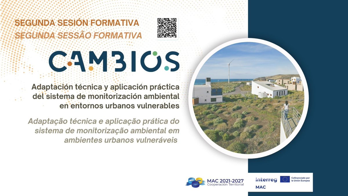 CabildoTenerife's tweet photo. 🏞️ #INNOVACIÓN 𝗘𝗹 𝗜𝗧𝗘𝗥 𝗮𝘃𝗮𝗻𝘇𝗮 𝗲𝗻 𝗹𝗮 𝘁𝗿𝗮𝗻𝘀𝗳𝗲𝗿𝗲𝗻𝗰𝗶𝗮 𝗶𝗻𝘁𝗲𝗿𝗻𝗮𝗰𝗶𝗼𝗻𝗮𝗹 𝗱𝗲 𝘀𝘂 𝘀𝗶𝘀𝘁𝗲𝗺𝗮 𝗱𝗲 𝗺𝗼𝗻𝗶𝘁𝗼𝗿𝗶𝘇𝗮𝗰𝗶𝗼́𝗻 𝗮𝗺𝗯𝗶𝗲𝗻𝘁𝗮𝗹 𝗽𝗮𝗿𝗮 𝗲𝗻𝘁𝗼𝗿𝗻𝗼𝘀 𝘂𝗿𝗯𝗮𝗻𝗼𝘀 𝘃𝘂𝗹𝗻𝗲𝗿𝗮𝗯𝗹𝗲𝘀 𝗮 𝘁𝗿𝗮𝘃𝗲́𝘀 𝗱𝗲𝗹 𝗽𝗿𝗼𝘆𝗲𝗰𝘁𝗼 𝗖𝗔𝗠𝗕𝗜𝗢𝗦.

📣 Nueva 𝘀𝗲𝘀𝗶𝗼́𝗻 𝗳𝗼𝗿𝗺𝗮𝘁𝗶𝘃𝗮 𝗼𝗻𝗹𝗶𝗻𝗲 que profundizará en los aspectos técnicos y metodológicos necesarios para la aplicación del sistema.

🌍 Iniciativa enmarcada en el proceso de transferencia de 𝘂𝗻 𝘀𝗶𝘀𝘁𝗲𝗺𝗮 𝗶𝗻𝘁𝗲𝗴𝗿𝗮𝗹 𝗱𝗲 𝗺𝗼𝗻𝗶𝘁𝗼𝗿𝗶𝘇𝗮𝗰𝗶𝗼́𝗻 𝗮𝗺𝗯𝗶𝗲𝗻𝘁𝗮𝗹 desarrollado y validado por el @ITERtenerife y que está siendo adaptado en Cabo Verde 🇨🇻 y Santo Tomé y Príncipe 🇸🇹 .

📅 La sesión se celebrará el viernes, 2 de octubre.
⌚️ De 10:00 a 12:30 horas.

👨‍💻 Si te gustaría participar, te decimos cómo puedes inscribirte ⬇️

https://t.co/fHRibrPMA4
