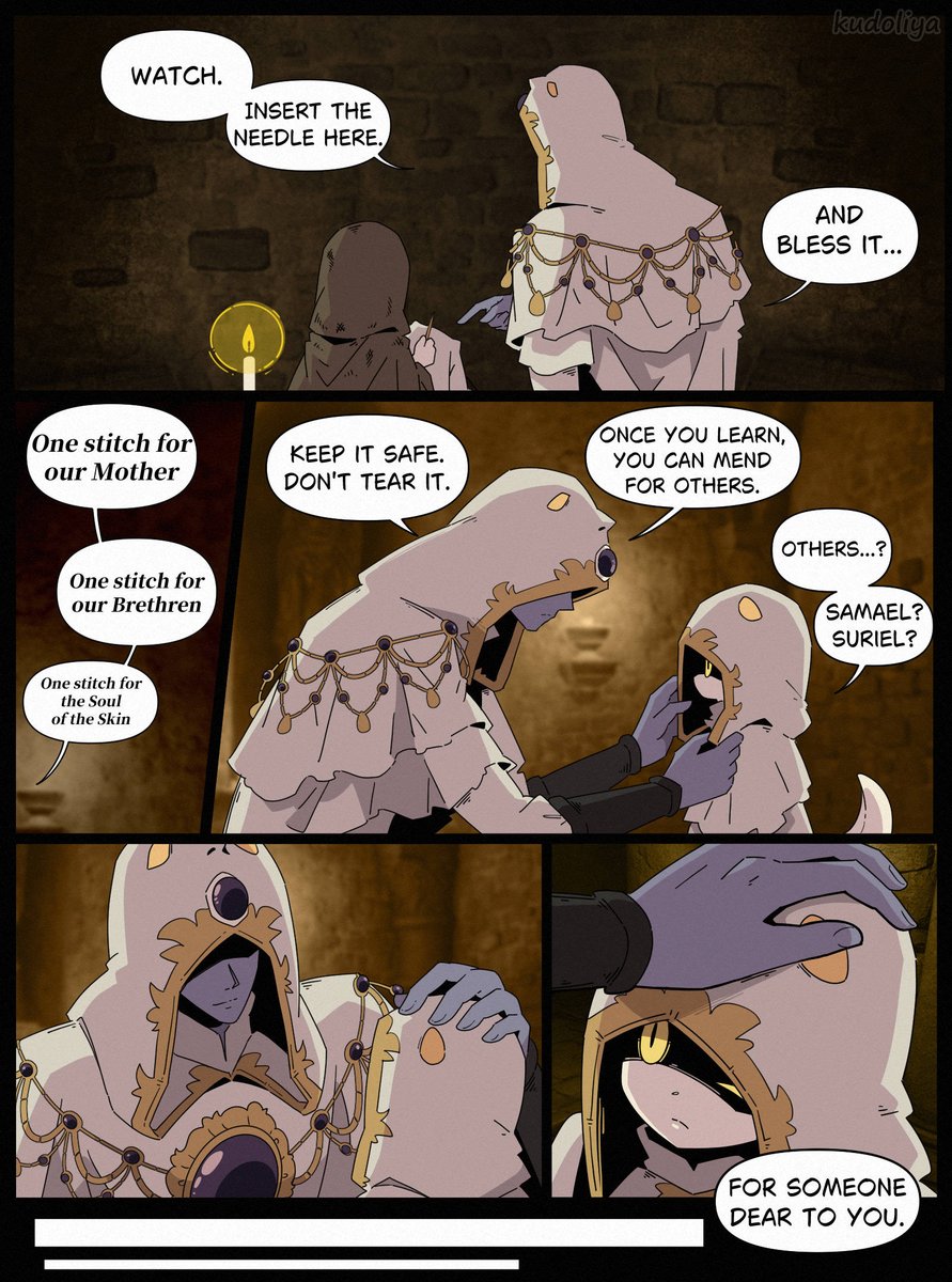Kudoliya_art's tweet photo. #ELDENRING #tarnishedoc #Slimirok
part.2
A story about Nakir and Azrael.
Nakir is my favorite and my biggest heartbreak💔 https://t.co/ujsOlu1Sx1