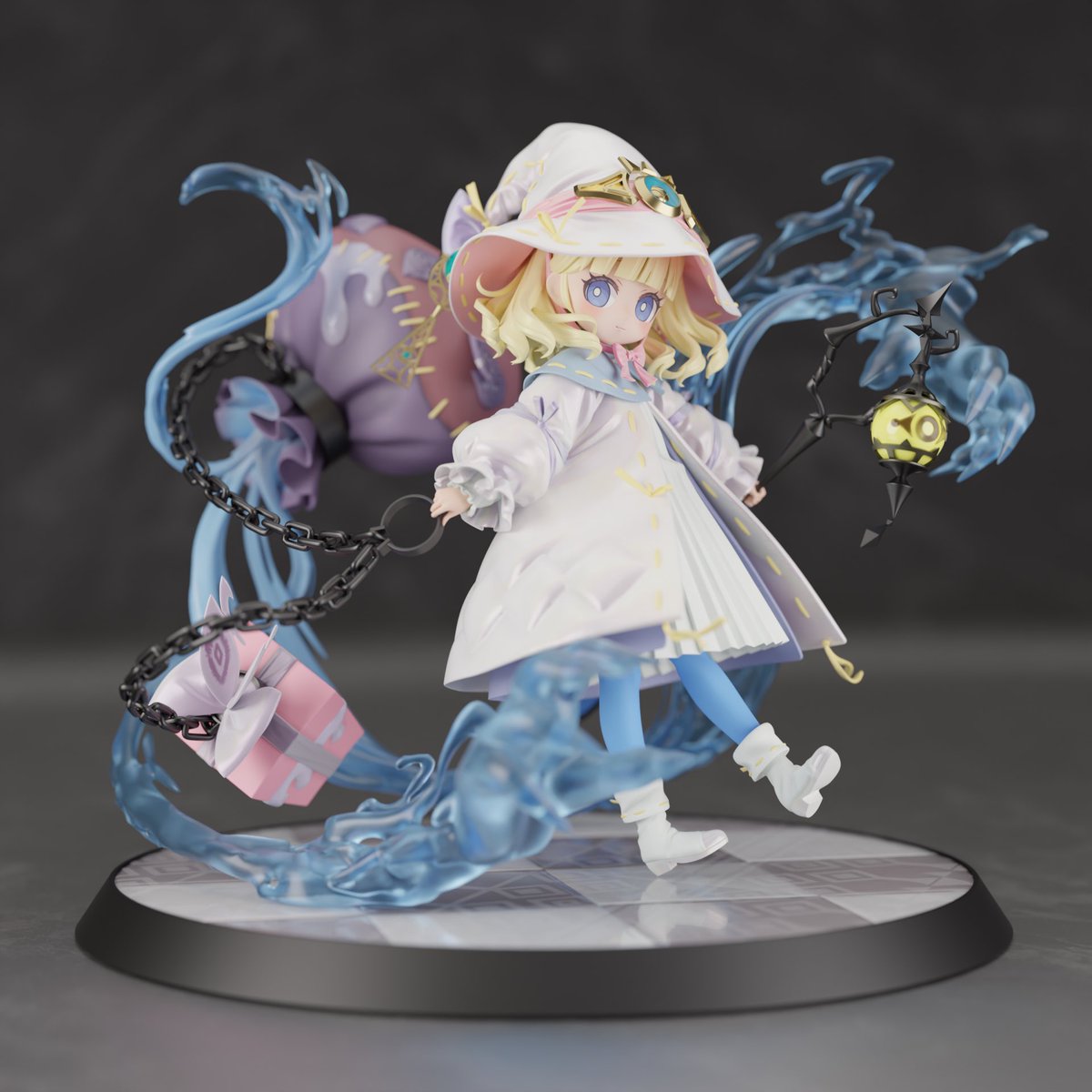fbac_skyfish's tweet photo. この一年でのお気に入り
白き森のリゼットのハイポリモデルとローポリ？モデル

←▲4015654ポリゴン　▲9942ポリゴン→

3DCG作品
制作:blender
レンダリング:blender 
※生成AIは使用していません https://t.co/HtD6jSpDKu