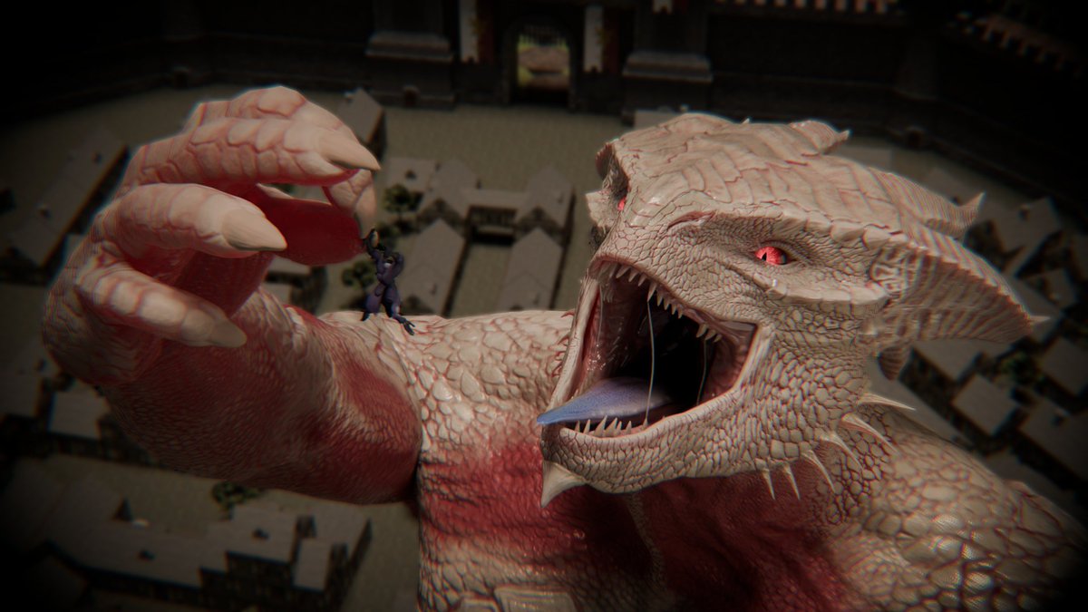 Nik0Trik0's tweet photo. The Dark Urge needs to devour someone!

Macro model by @AUREUS_WOLF 
Micro model by @Calixto_Art 

#nsfw #macro #3drender #blender #macrofurry #vore https://t.co/xtFuMIZWl5