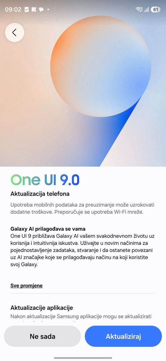 FrankOneDigital's tweet photo. One UI 9 stable has rolled out for non-beta S26 series users in Europe (EUX).

Build is the familiar BZI6 family with the 5th September patch. 

Already confirmed in Germany, Spain, France and Croatia.

Keep an eye out for a patch sitting on the servers with build 

S948BXXS4BZIG/

S948BOXM4BZIG/

S948BXXU4BZI9/S948BXXS4BZIG

Still unsure what it's there for at the moment!

If you notice any bugs, let me know below 👇🏼

Keep checking Software update if you’re still waiting. 

Credit to @Kailash0729 and @fahadalijaved