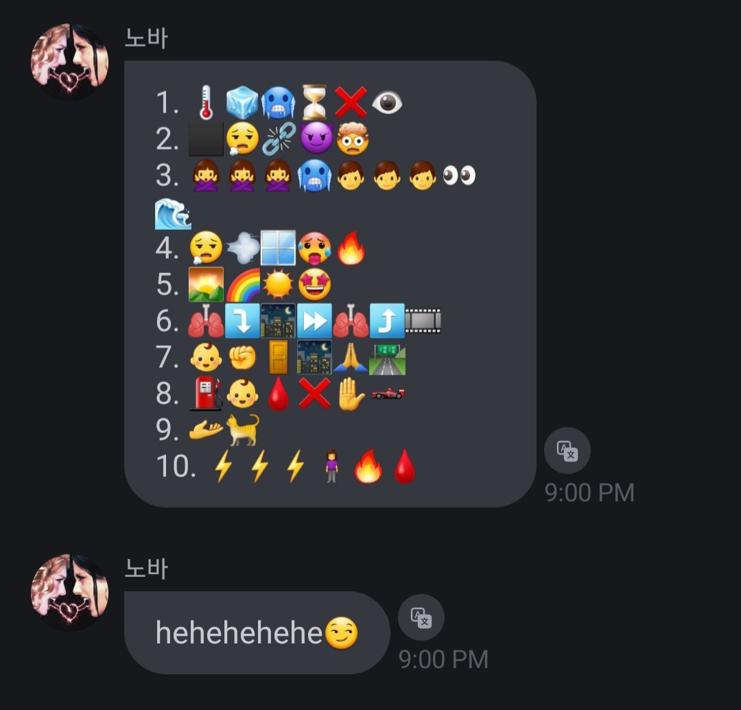 sanskar13588's tweet photo. 1. Zero Kelvin
2.Tempered steel (cause of chain lol)
3.H20
4.Neurotox:in
5.Chemical moment 
6. Octane
7. ph7
8. Boom crash
9. Brain chemistry 
10. ZZIRIT
My guess
#XIN #엑신
#ChainReaction #ZZIRIT
#nova #노바 https://t.co/N5Ek5KF2sX