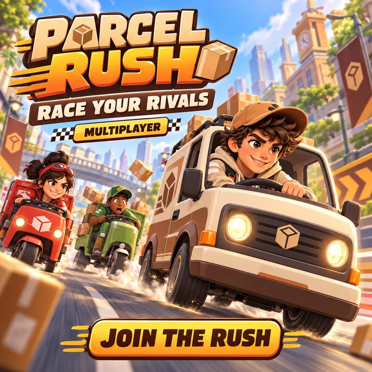 ParcelRushRH's tweet photo. We’re increasing security measures and doing our best to keep bots away.

As volume grows, the map could become packed with parcels or we could increase the value of each parcel. 📦

Our goal is to build a game on Robinhood Chain that everyone can enjoy playing while earning meaningful rewards. 🚚💰

Let the best couriers earn the most UPS stock. 📦