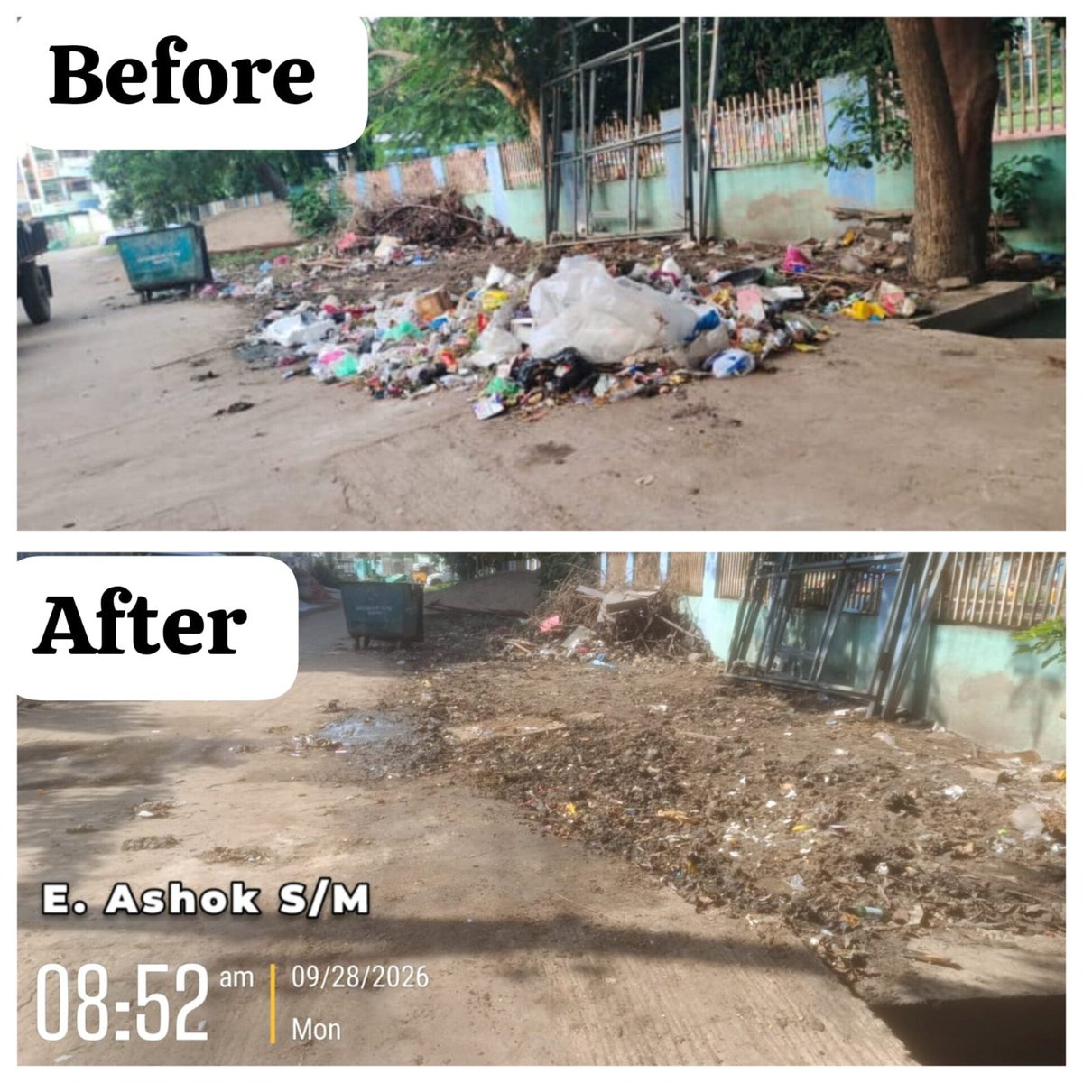 elurumc's tweet photo. @CDMA_Municipal @SwachhaAndhra ✨Eluru Municipal Corporation✨
Key focus areas:
Desilting of drains in all 5 circles.
Removal of CTUs (Cleanliness Target Units).
Keeping Eluru clean and healthy is our collective goal! 🧹
#SwachhataHiSeva 
#SwachhBharatMission 
#SwachhAndhra https://t.co/UAQVBDg3Dw