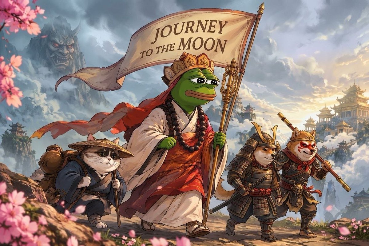 pepeemonk's tweet photo. Every successful student has a teacher behind them. 🧘‍♂️

Every legendary memecoin has its monk. 🐸🙏

$SHIB, $DOGE , $CATE Has $PEPEMONK.

$PEPEMONK — The Monk Behind the Memecoin Legends. 🧘‍♂️🐸🔥 https://t.co/cNMCwGVefD