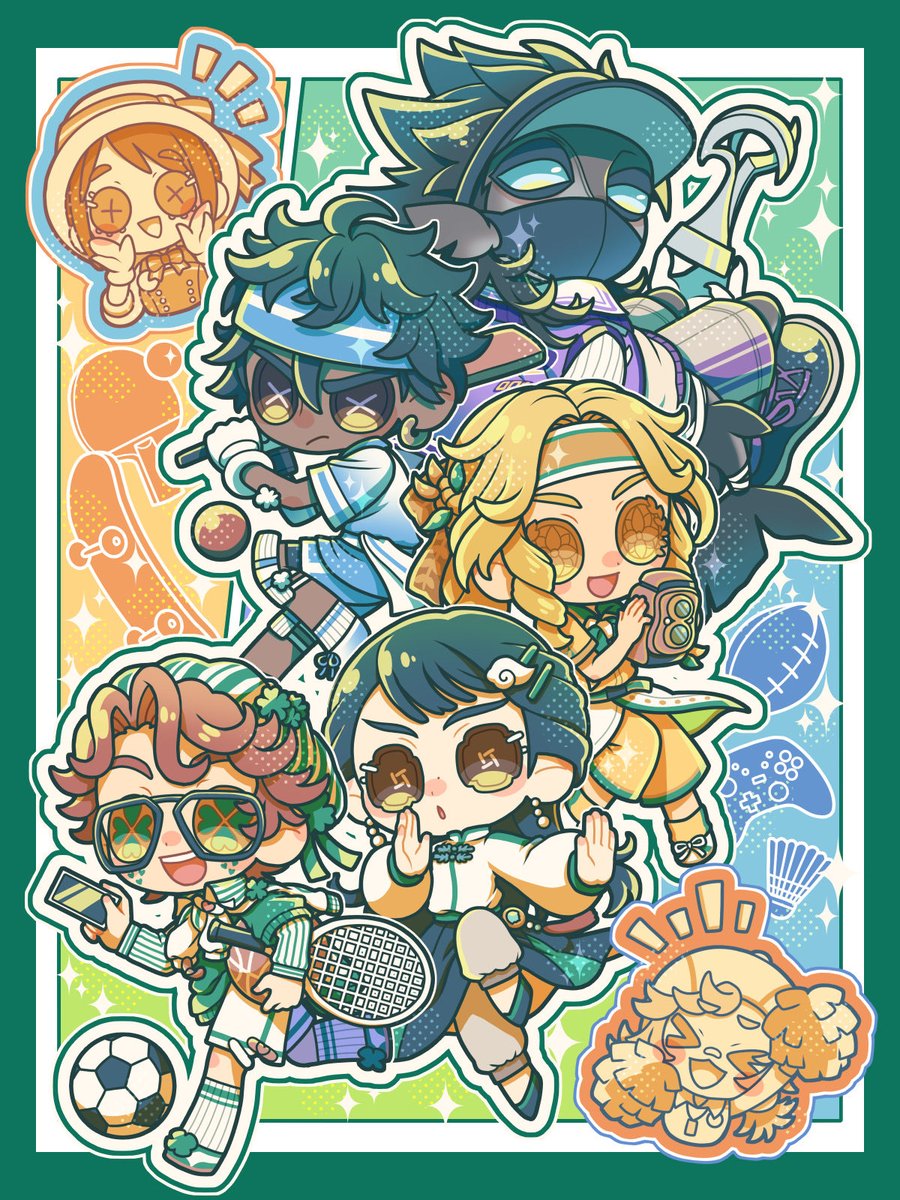 hoshimogpot's tweet photo. ◆work◆
アジア競技大会イベントのイラストを描かせていただきました！
イベントも大会も最後まで楽しみましょう🏆✨

#第五人格
#IdentityV 
#光と夢を追って https://t.co/93r669q9AG