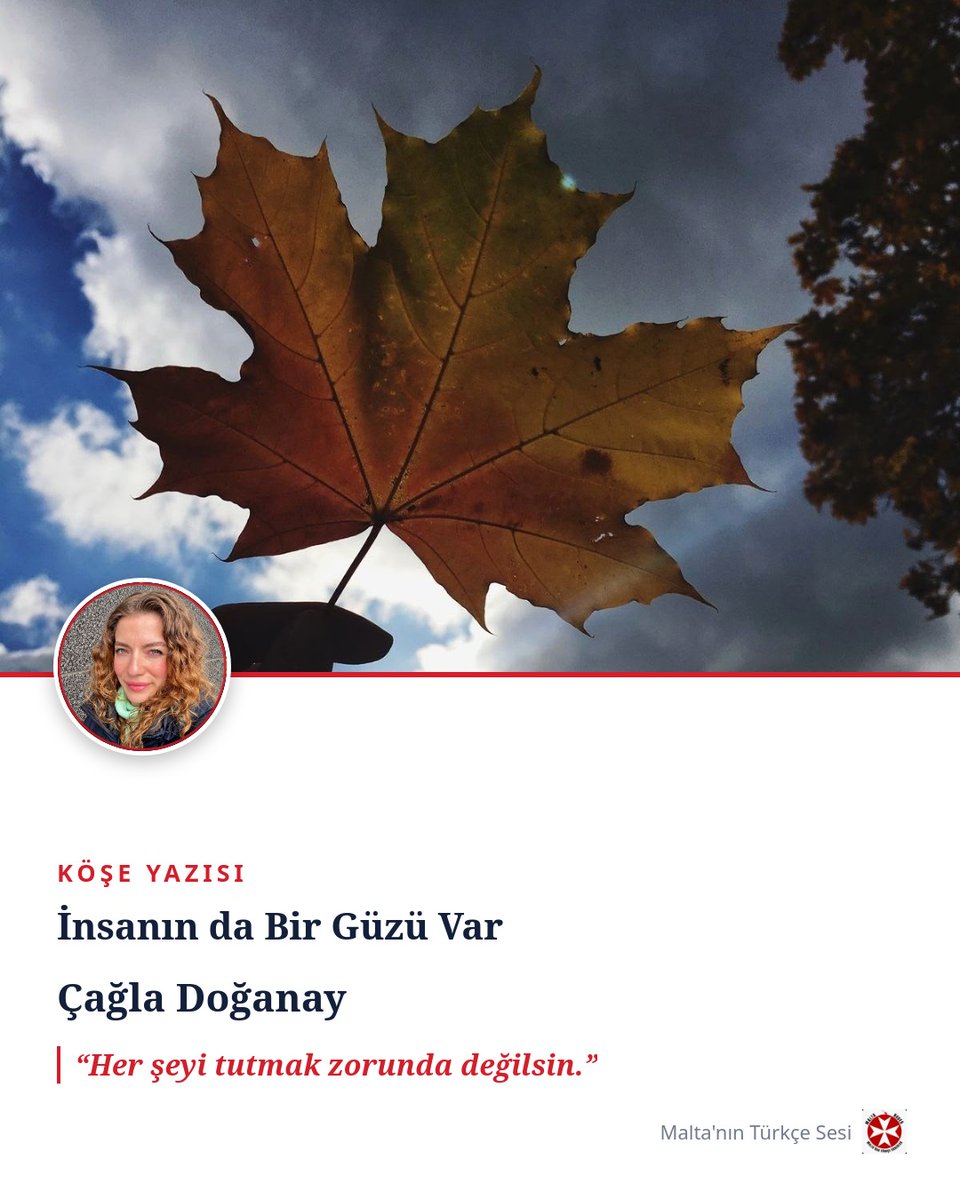 MaltaHaber's tweet photo. İnsanın da Bir Güzü Var

https://t.co/foI0BzHvVZ
#Eylül #Güz #Sonbahar #köktensese #ÇağlaDoğanay https://t.co/JNosiNnayU
