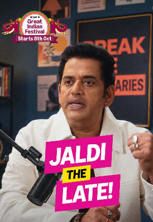 MarketCastIn's tweet photo. Amazon wanted to sell smartphones. Ravi Kishan wanted everyone to do it JALDI. 😂

The new “Jaldi The Sale” campaign has turned #BuyMobilesOnAmazon into a social-media talking point, with Ravi Kishan’s delivery doing most of the heavy lifting. @ravikishann @amazon @amazonIN https://t.co/axcJuRlK1H