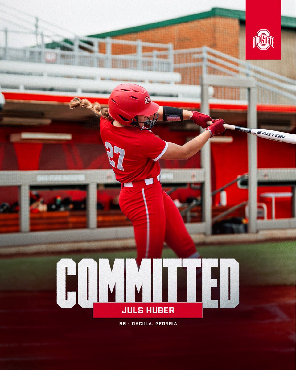 Juls_Huber's tweet photo. OH…IO!!! ❤️🩶🤍 Beyond grateful for this incredible opportunity to play in the BIG10 for @OhioStateSB!!!

Honored and humbled to be chosen by @Coach2K_OSU @Strimp25 @KarliSpaid @Brynne_Dordel thank you for believing in me!! 

I’M A BUCKEYE!!!!! #AGTG 

#newmindset #samegame https://t.co/lcyNQ0GZpe