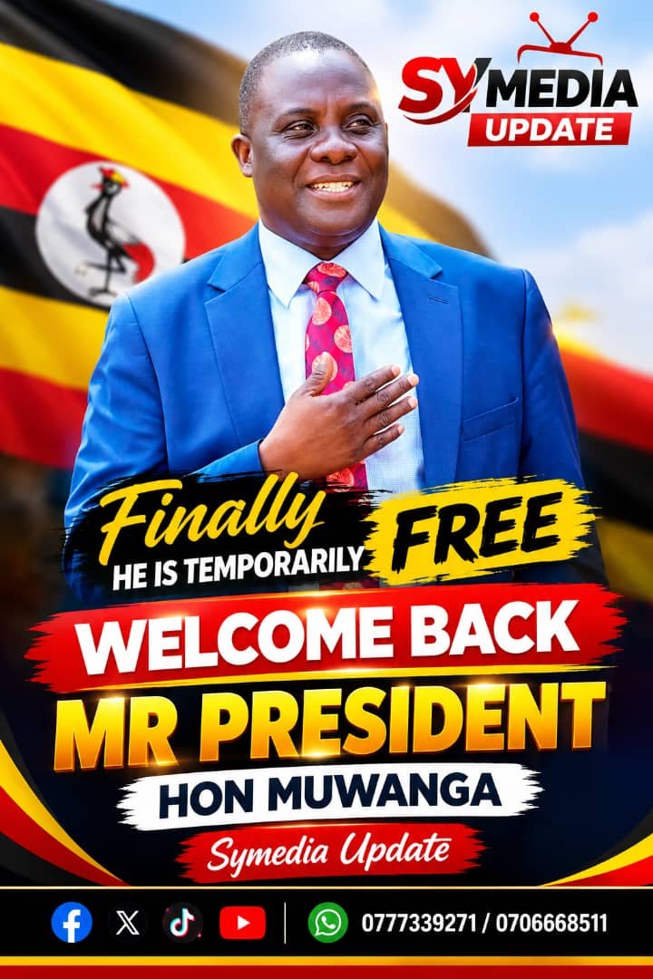 SymediaTV's tweet photo. Just in: Muhammad Muwanga Kivumbi has been granted bail by the Court in Butambala. He’s been in jail for about 250 days. https://t.co/ytBJmOxRpu