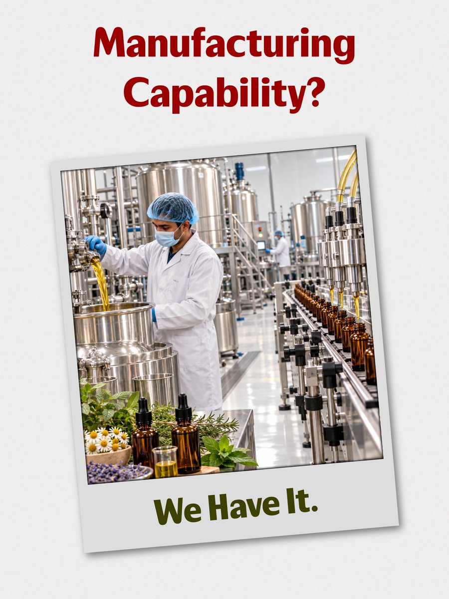 IndiaNatures's tweet photo. From manufacturing to global delivery, we provide complete B2B solutions for your business. ��✨
#GlobalSupply
#PrivateLabeling
#BulkManufacturing
#QualityAssurance
#B2BSolutions
#NaturesNaturalIndia https://t.co/nYqHA8DvjG