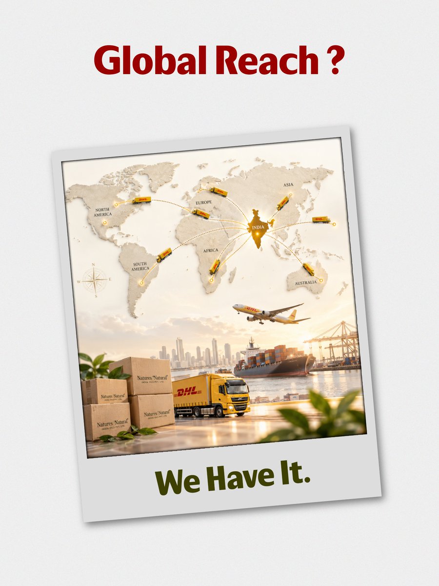 IndiaNatures's tweet photo. From manufacturing to global delivery, we provide complete B2B solutions for your business. ��✨
#GlobalSupply
#PrivateLabeling
#BulkManufacturing
#QualityAssurance
#B2BSolutions
#NaturesNaturalIndia https://t.co/nYqHA8DvjG