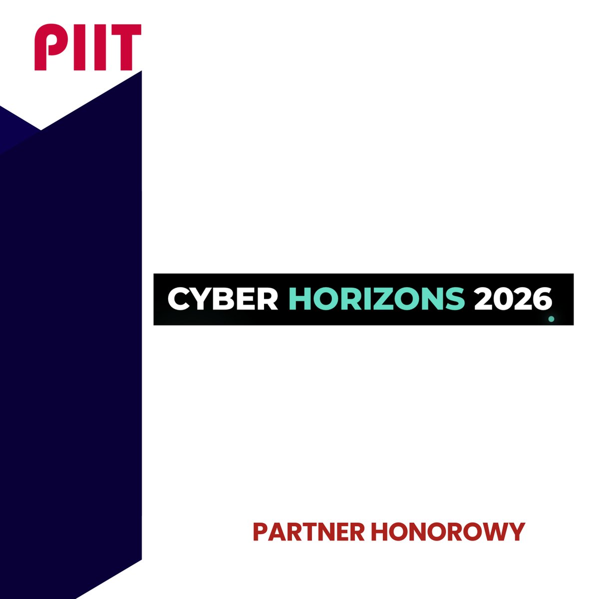 PIITPolska's tweet photo. 🤝 Polska Izba Informatyki i Telekomunikacji objęła patronatem honorowym Cyber Horizons 2026 – wydarzenie, które odbędzie się w dniach 6–8 października 2026 r. w Szczyrku.

🛡️ Tegoroczna edycja wydarzenia koncentruje się na cyberbezpieczeństwie w grupach sektorowych. Program obejmuje https://t.co/6vIIvwfuPO.:

💻 rozwiązania technologiczne,
📋 wymagania wynikające z NIS2,
🔐 ochronę danych,
🏢 bezpieczeństwo infrastruktury,
🤖 audyt oraz wykorzystanie sztucznej inteligencji.

📅 6–8 października 2026 r.
📍 Mercure Szczyrk Resort

🔗 Więcej informacji o wydarzeniu, program i rejestracja: https://t.co/iUW0LhptEy
#PIIT #patronat