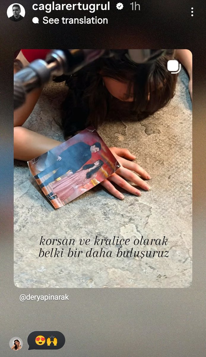 _no_r_'s tweet photo. Çağlar 🥺🥺 korsan ve kraliçe olarak belki bir daha buluşuruz ❤️
&amp; Deray 😍🙌
#çağlarertuğrul
#deryapınarak
#kadmer #çirlin #prens https://t.co/Aj9DeC5Bcr