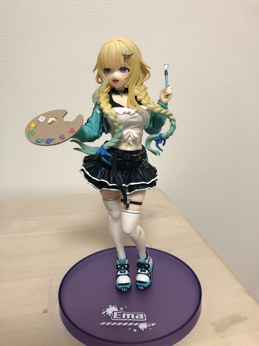 Kaoki2nd's tweet photo. emaちゃんとtmkちゃんのフィギュア届いたーーー
可愛い https://t.co/4AJAGr9mNh