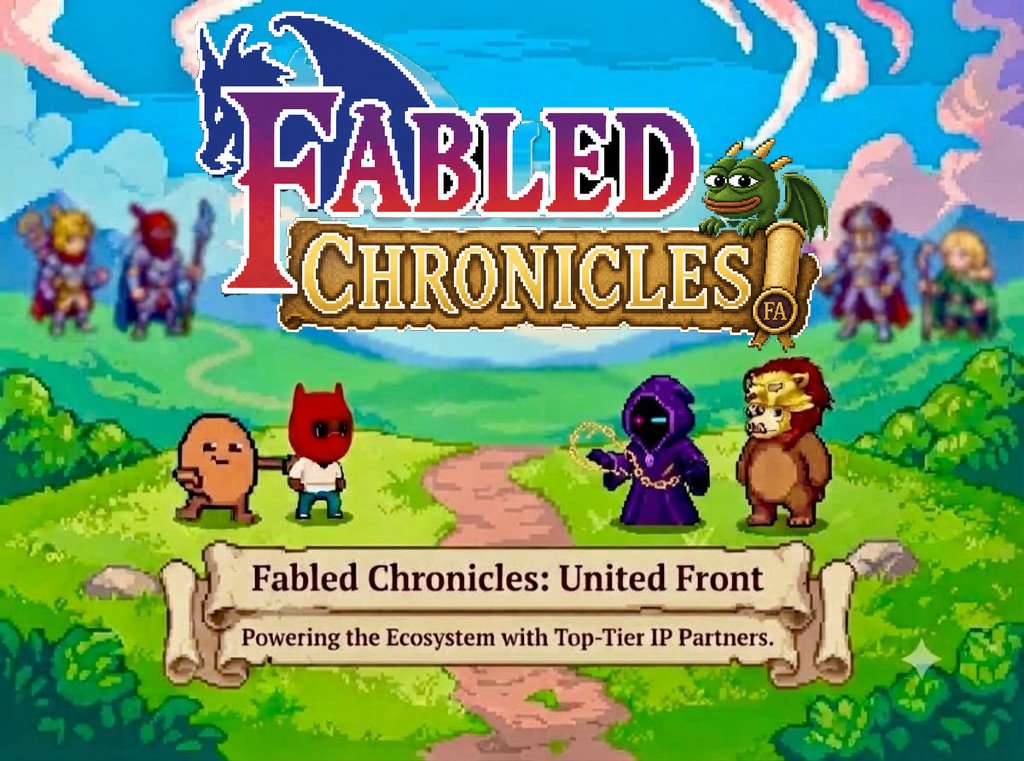 FabledChronicle's tweet photo. For those asking how our economy scales:

We’re quietly building bridges with the top tier brands.

The cross-platform MMORPG standard is shifting. Are you ready? 🎮⚔️ https://t.co/sjRmj0smaF