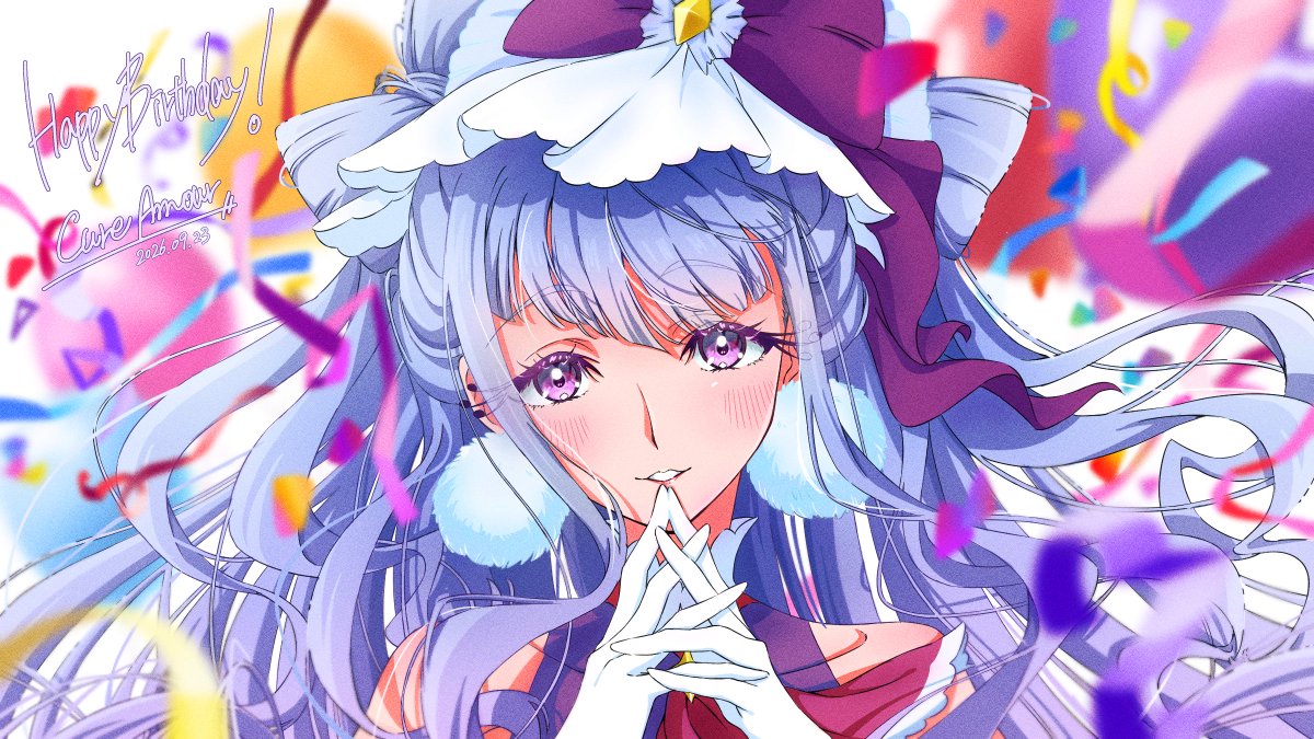 sacchan_417's tweet photo. ハイパー遅刻！！
ルールー誕生日おめでとう🎂🎉
一生推し💜
 #キュアアムール生誕祭2026
 #ルールーアムール生誕祭2026
 #precure https://t.co/QGtKq6gff5