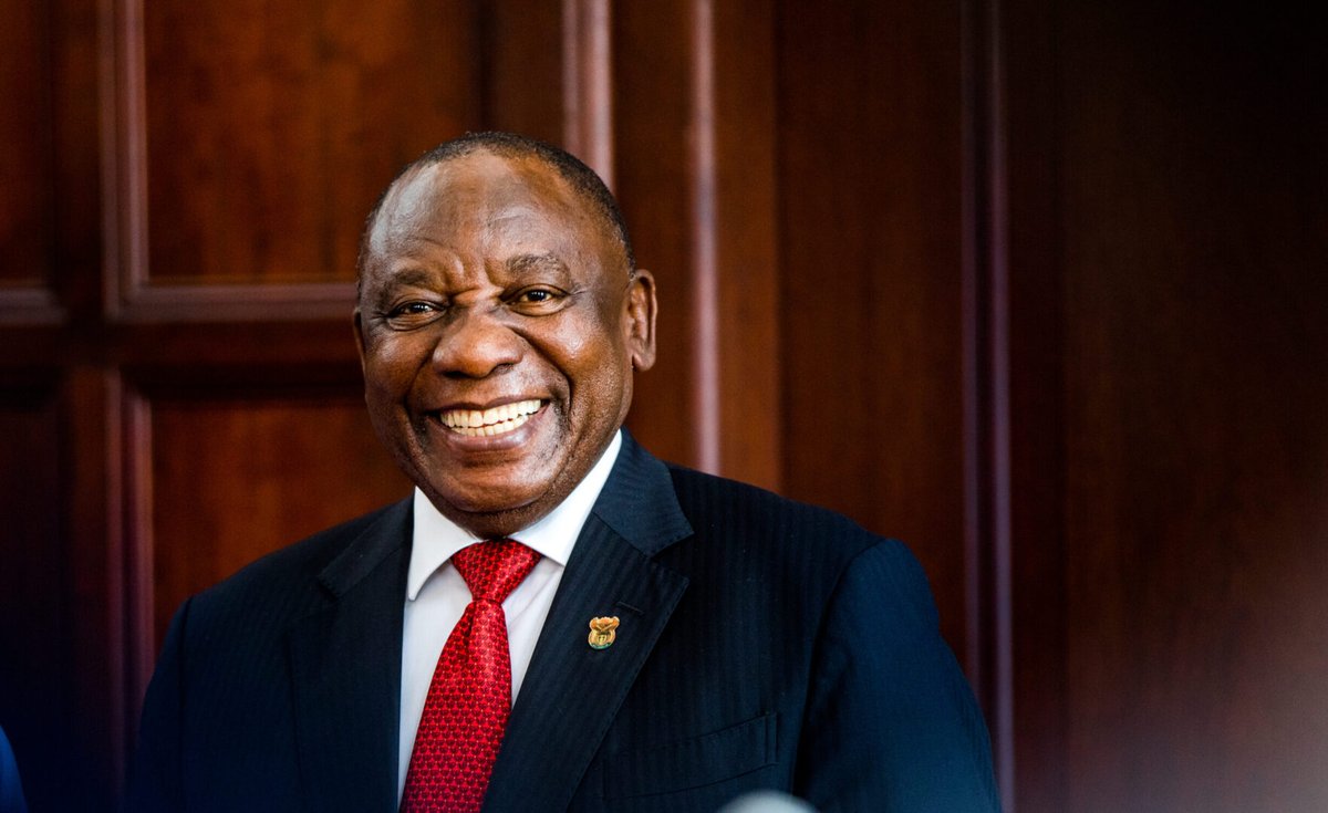 newslivesa's tweet photo. BREAKING NEWS

President Cyril Ramaphosa will address the Nation tonight https://t.co/VLMYgYphjM