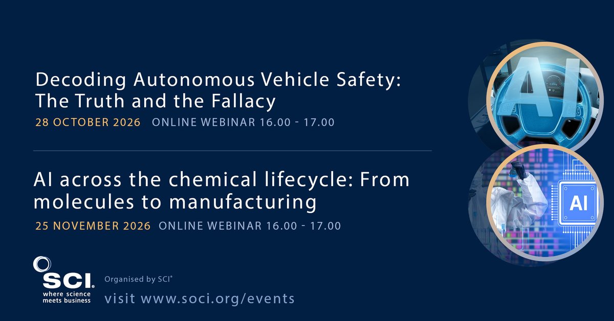 SCIupdate's tweet photo. 📢 Register now! https://t.co/GQR3tynAQx
2nd SCItalks series.
We expect AI to be perfectly safe. Reality is more nuanced. Join a discussion on safety, trust, edge cases, and the limits of proof in autonomous systems. https://t.co/terF85S0T8