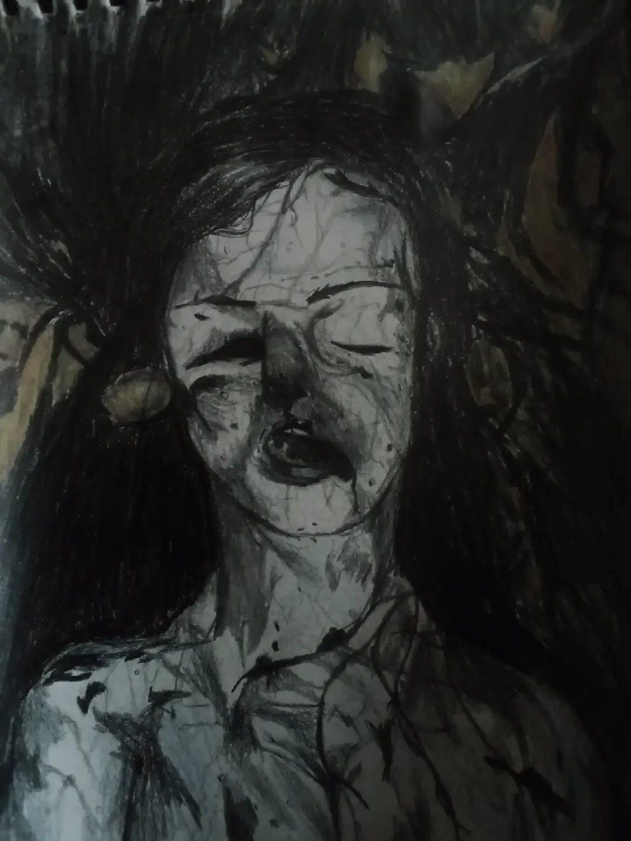dead_inside1453's tweet photo. @LucifersFavDuck I am a traditional artist and digital artist simultaneously I edit photos of myself so well you'd think it was genuinely happening in the real world and my artwork is really really realistic when I sketch and I only used tiktoks image editor for the eye pfp of my own photos https://t.co/njIuFD3DQs