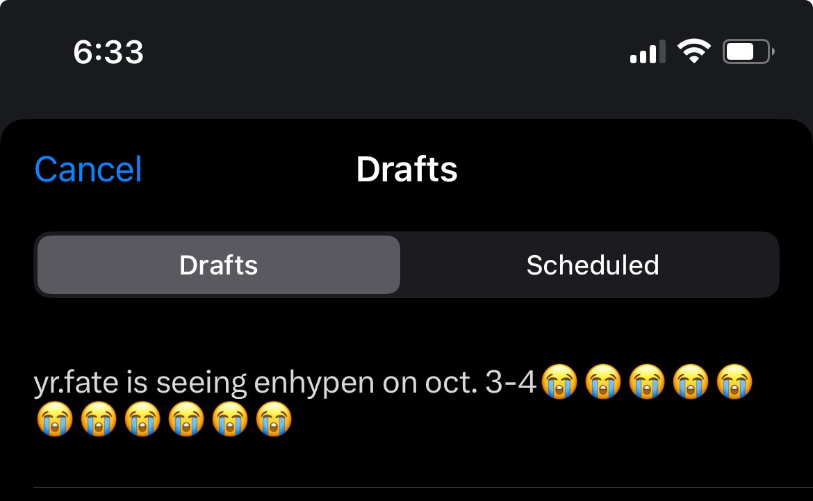 JungOnezz_28's tweet photo. HAHAHAHHAHAHAHA TANGINA NASA DRAFT KO PANAMAN😭😭 https://t.co/hQ78ah6VBw