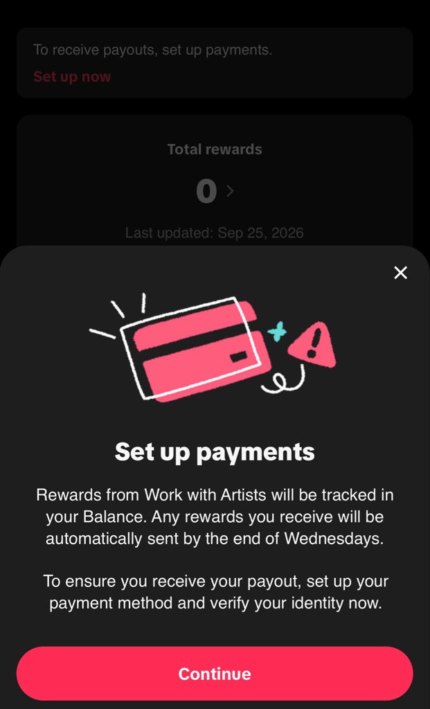 _B4B4_1's tweet photo. Finally! Congratulations to me 🥹🙏

TikTok just approved me for the Work with Artists monetization program!

We’re officially getting paid now. https://t.co/vJDcxgGTaG