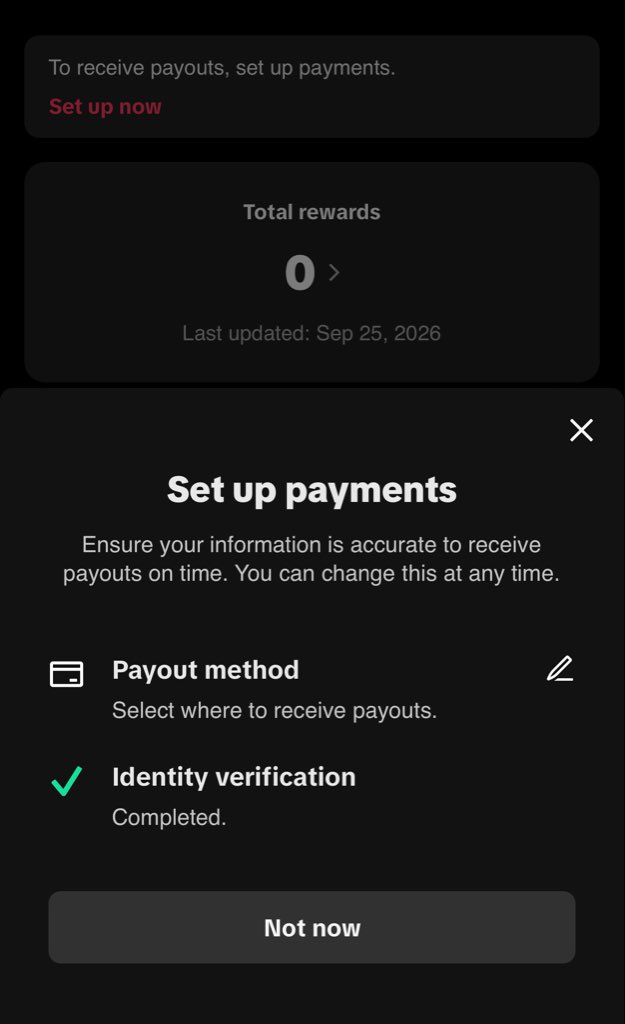 _B4B4_1's tweet photo. Finally! Congratulations to me 🥹🙏

TikTok just approved me for the Work with Artists monetization program!

We’re officially getting paid now. https://t.co/vJDcxgGTaG